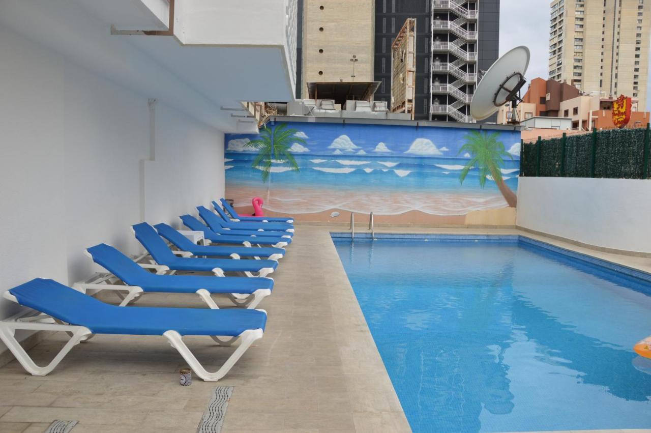 Apts Ara With Pool Benidorm Eksteriør billede